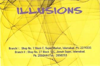Pakistan - Islamabad  - Illusions - Music / Software / Movies / CD / DVD